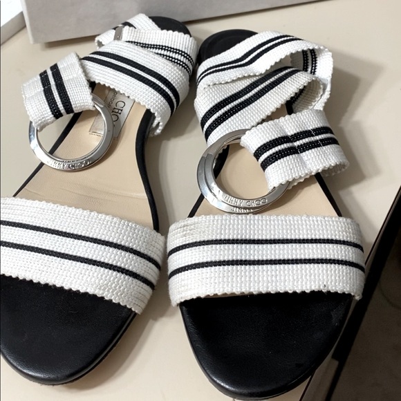 100% Authentic JIMMY CHOO SANDAL - Picture 1 of 6
